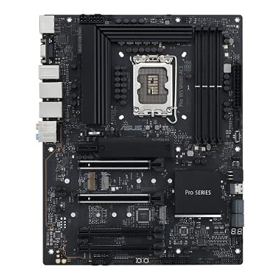 Pro WS W680-ACE Intel W680 LGA 1700 ATX Workstation Motherboard,2xPCIe 5.0x16 Slot,DDR5,ECC Memory,2x2.5 Gb LAN,3X M.2 Slots,USB 3.2 Gen 2x2 Front Panel,SlimSAS,BMC Header,Thunderbolt 4Header,ACCE.