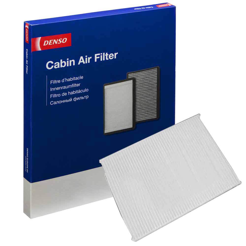 DENSO Standard Cabin Air Filter - Exact Fit Replacement Pollen Filter - DCF489P, White