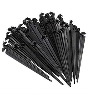 JJ.Accessory 50 Stück C-Form Schlauchhalterungen