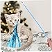 FRCOLOR 15pcs Cat Teasing Sticks Lightweight and Portable Interactive Playthings for Indoor Cats Promotes Exercise and Bonding