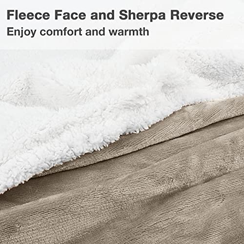Image of Catalonia Sherpa Wearable Blanket with Sleeves Arms, Super Soft Warm Comfy Large Fleece Plush Sleeved TV Throws Wrap Robe Blanket for Adult Women and Men Black