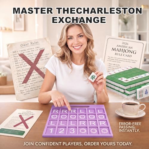 Mahjong Practice Board Passing Cheat Sheet miniatura 3