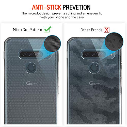 IVoler Custodia Cover per LG G8s ThinQ con 2 Pezzi...
