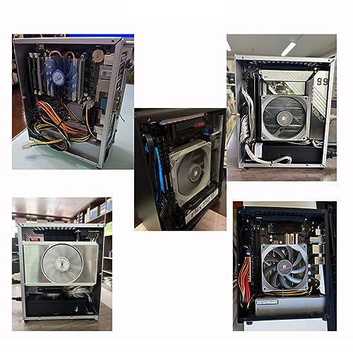 Chasis de aluminio para placas base Mini ITX, compatible con tarjeta gráfica RTX2070, con cable PCIe 3.0 miniatura 2