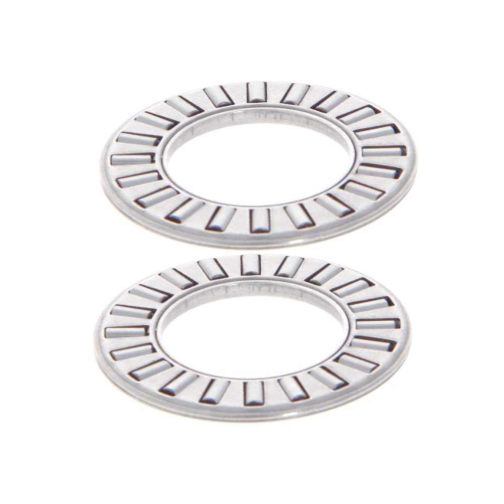 Othmro Thrust Needle Roller Bearing NTA1018 5/8"x1-1/8"x5/64" 2PCS,Cage Thrust Assembly with High Dynamic Loads