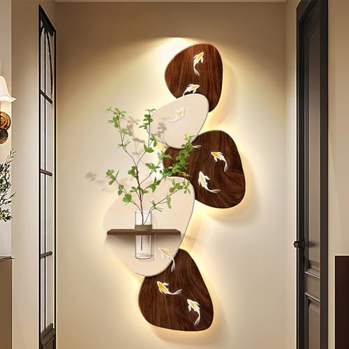 Adattabilità multi-scena: adatto per ingressi come saluto artistico o salotti come decorazione di sfondo per divani, integrandosi perfettamente in stili moderni minimalisti o leggeri di lusso.