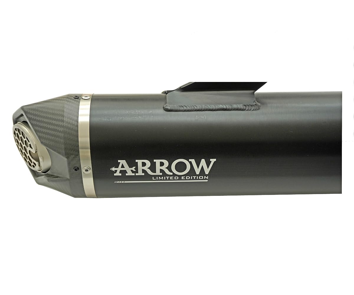 Arrow Edizione Limitata Terminale Di Scarico In Alluminio Nero Compatibile con Honda Cb 1000 Hornet/Sp, 2025-2026