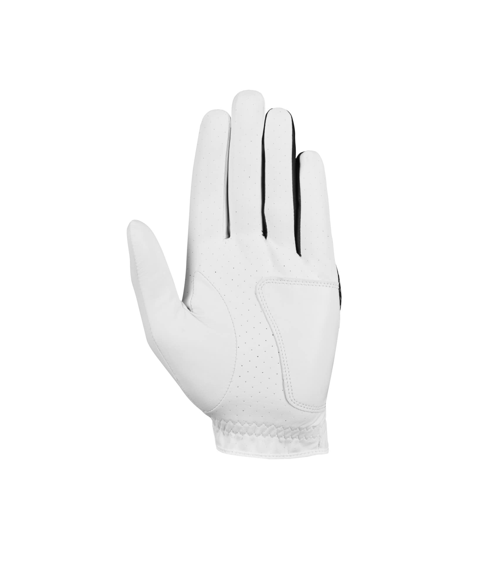 Callaway Golf Weather Spann Glove (Worn on Left Hand, Cadet (Short Fingers), Medium, White (2-Pack))