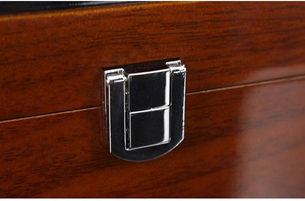 Estuche para Relojes Estuche Enrollable para Relojes Caja Enrollable para Relojes Caja de Madera con Almohadas de Almacenamiento extraíbles Caja para Relojes para Hombre