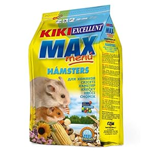 Kiki Excellent Max Menu - Alimento Completo para Hamsters, 1 kg