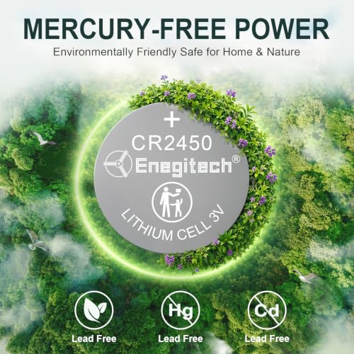 Enegitech CR2450 3V Pilas de Litio 15 Pack miniatura 7