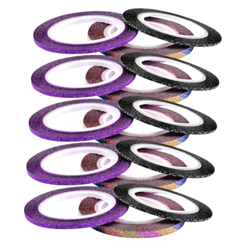 SOESFOUFU DIY Nail Art Strip Stickers 30pcs Gold Silver Wire Nail Striping Tape Art Supplies Manicure Decor Striping Tape Lines