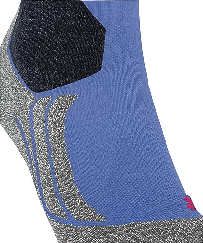 FALKE Damen Skisocken SK2 Intermediate Vegan W Kh Lyocell Funktionsmaterial warm dick 1 Paar, Blau Blue Note 6545, 35-36 – Ansicht 3