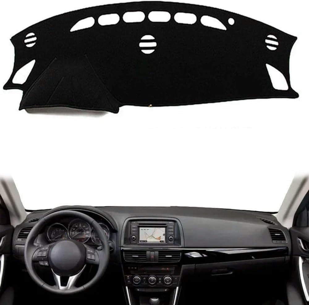 DdaiXQ Car Dashboard Mat For Mazda CX-5 CX5 2012 2013 2014 2015 2016, Anti Slip Anti Glare Dustproof Dashboard Cover Pad Protector Dash Cover Sunshade Dashmat