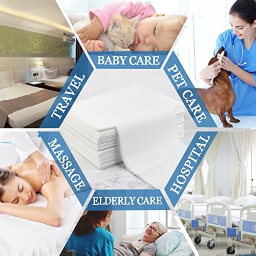Image of Hospital Sheets, Luriseminger Non-Woven Disposable Sheets for Massage Table for Beauty Salon, SPA Club, Hospital, Hotels, Tattoo Club, Massage Table (5)