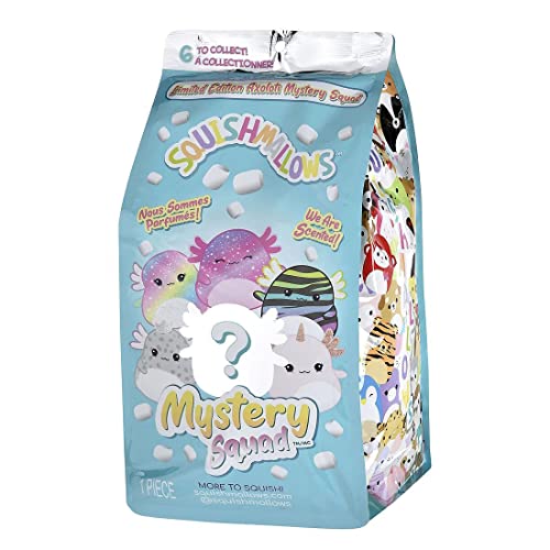 Image of Squishmallows Limited Edition 8-inch Scented Axolotl Mystery Squad Pack