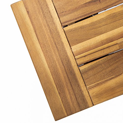 Christopher Knight Home Carlisle Outdoor Acacia Wood And Rustic Metal Bench, Sandblast Finish / Rustic Metal 14. 75 X 63 X 17. 50 Inches #TOP7