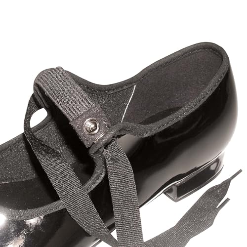 Tyette Vegan Tap Shoes for Beginners, Elastic Snaps, Flexible Sole, Aluminum Taps - TA35 Val - TA36 Valiant4