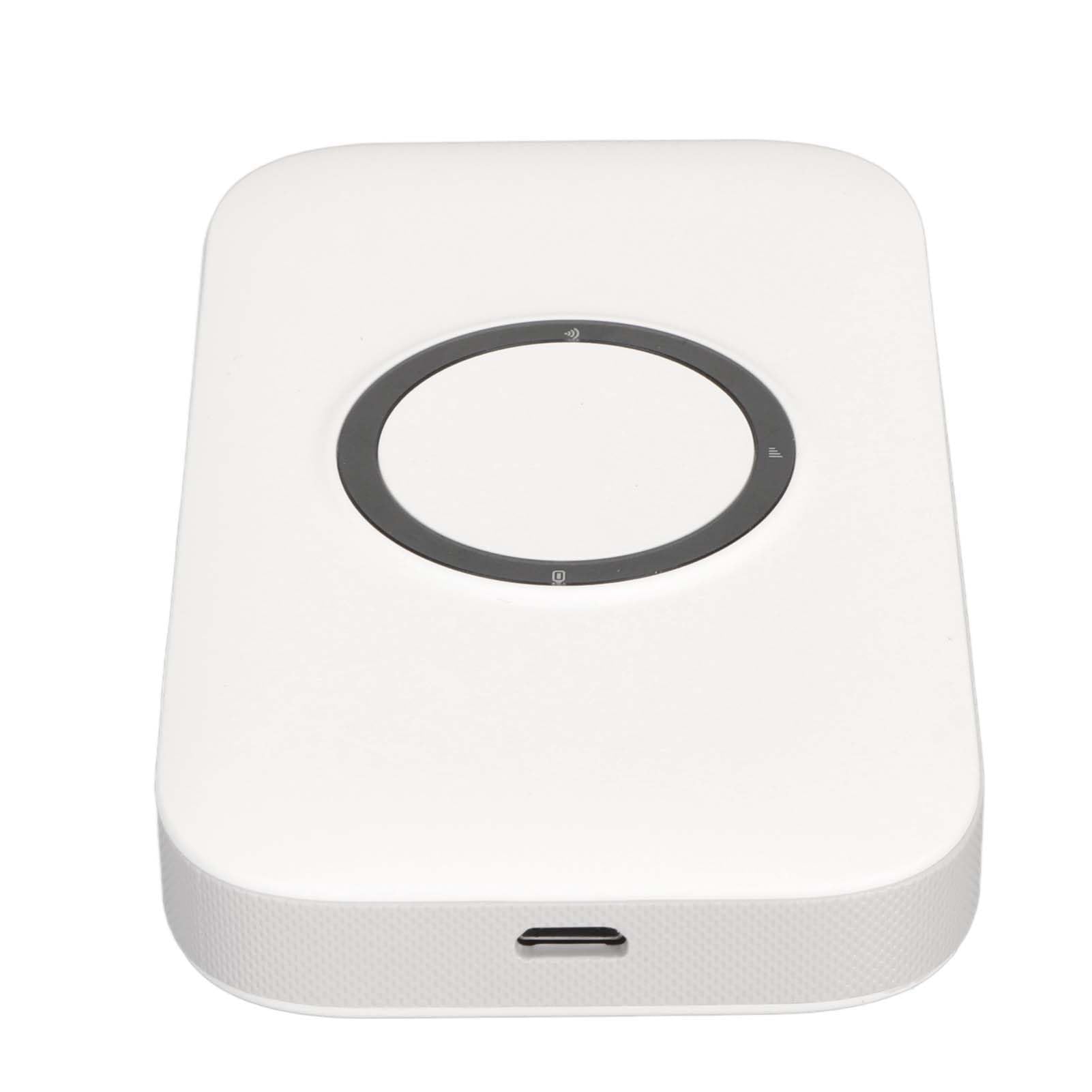 Naroote Router WiFi Mobile 4G LTE Mini Hotspot Portatile per Viaggi e Affari Bianco 3000mAh