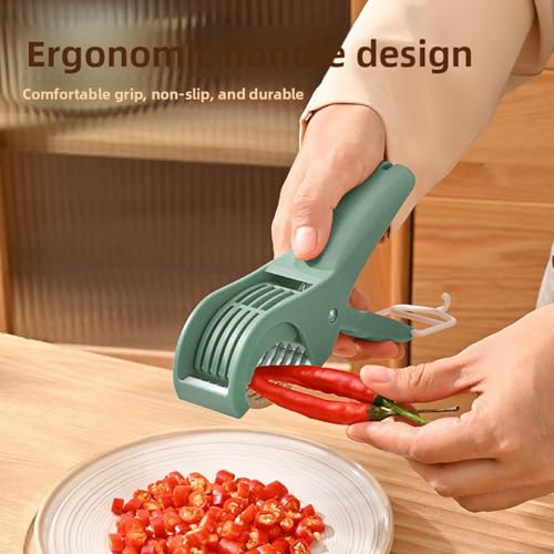 Cortador de Plátanos de Acero Inoxidable con Mango Antideslizante miniatura 4