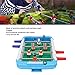 equlup Table Football Toy, Mini Football Tabletop Game Portable Table Soccer Game Foosball Table Fun Puzzle Educational Game Set for Entertainment Party