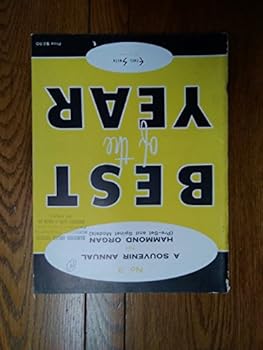Paperback Best of the Year (1959) No. 3 for the Preset and Spinet Model Hammond Organs Book