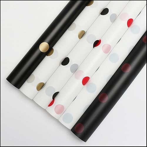 Miniatura 3 de DecorGarden 60 hojas de papel de regalo de flores frescas, papel de regalo de ramo de flores impermeables, manualidades, embalaje de regalo, 22.8 x