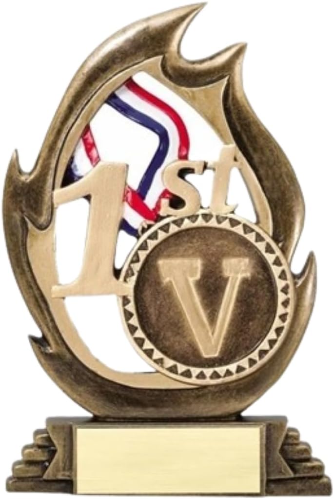Same Day Awards Flame Series Trophy 7.25 Inches