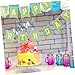 HEMOTON 1 Juego De Fiesta De Fútbol Póster Juguetes De Futbol Balones De Fútbol Feliz Cumpleaños Fútbol Pegatinas Pastel De Decoración Resplandor De Fútbol Pelota Papel Green Imagen de HEMOTON 1 Juego De Fiesta De Fútbol Póster Juguetes De Futbol Balones De Fútbol Feliz Cumpleaños Fútbol Pegatinas Pastel De Decoración Resplandor De Fútbol Pelota Papel Green