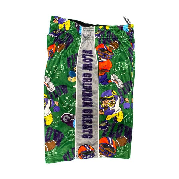 Flow Society Gridiron Greats Boys Athletic Shorts2