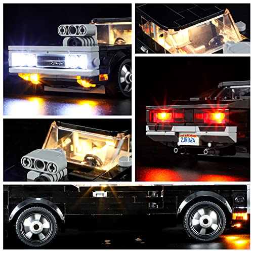 YEABRICKS LED Light for Lego-76912 Speed Champions Fast Furious - Main Image