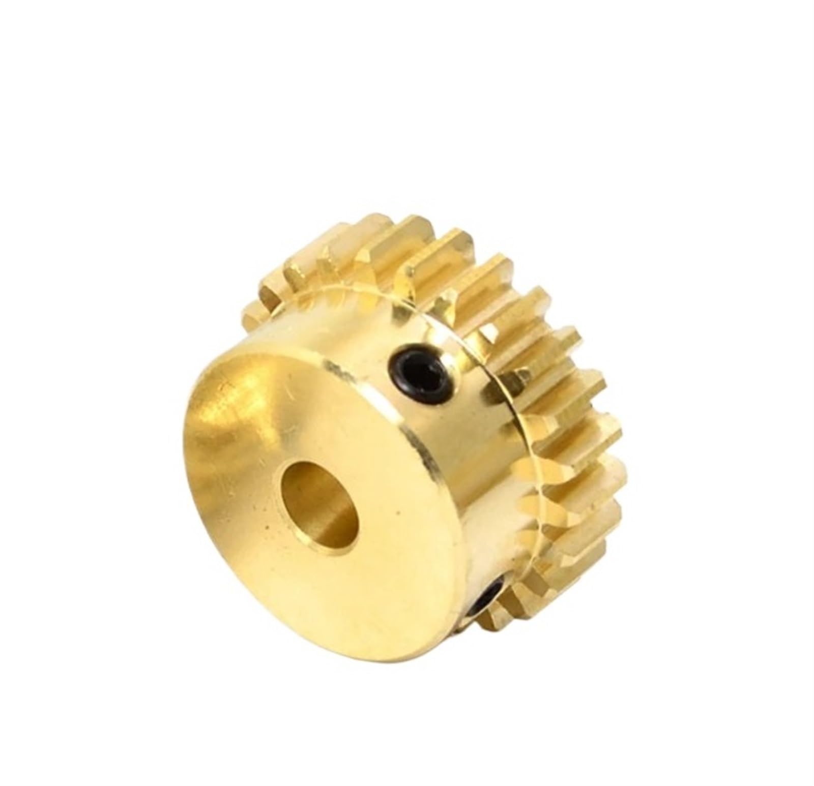 Bevel Gear Pinion Hardware Mechanical 1pc 20T 1M Brass Spur Gear 1 Module Motor Gears with Step Bore 4 5 6 7 8 10 12mm(7mm)