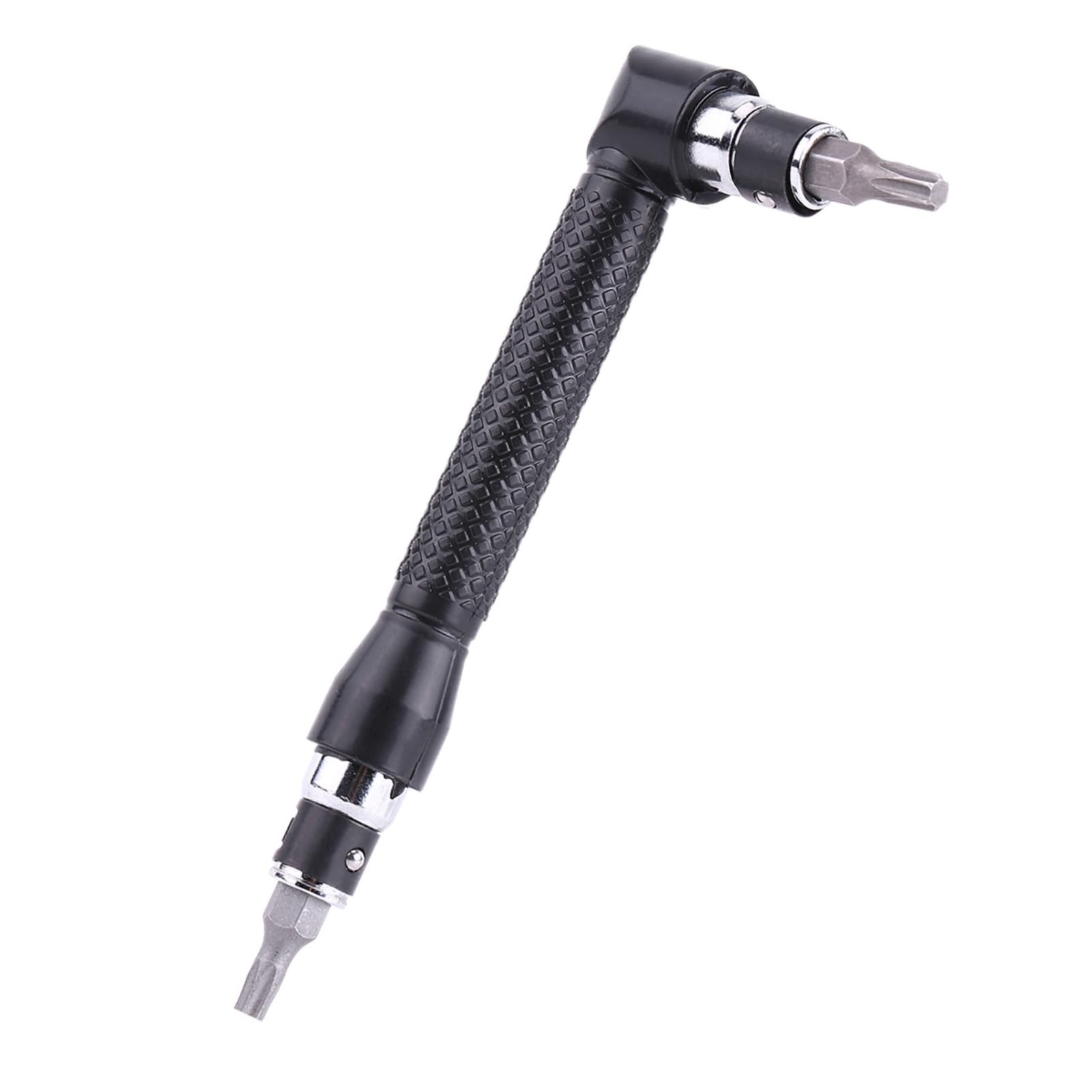 Mini Tournevis Cliquet 1/4 De Pouce Avec Embouts Double Face - 94 Mm, Neuf, Acier