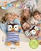 Kuscheltier Eule mit Wendefunktion 30x20cm - braun - Weiches NICI Plüschtier – Für kleine Kuscheltierliebhaber zum Kuscheln & Spielen. Ideal für Zuhause, den Kindergarten oder unterwegs | 62295