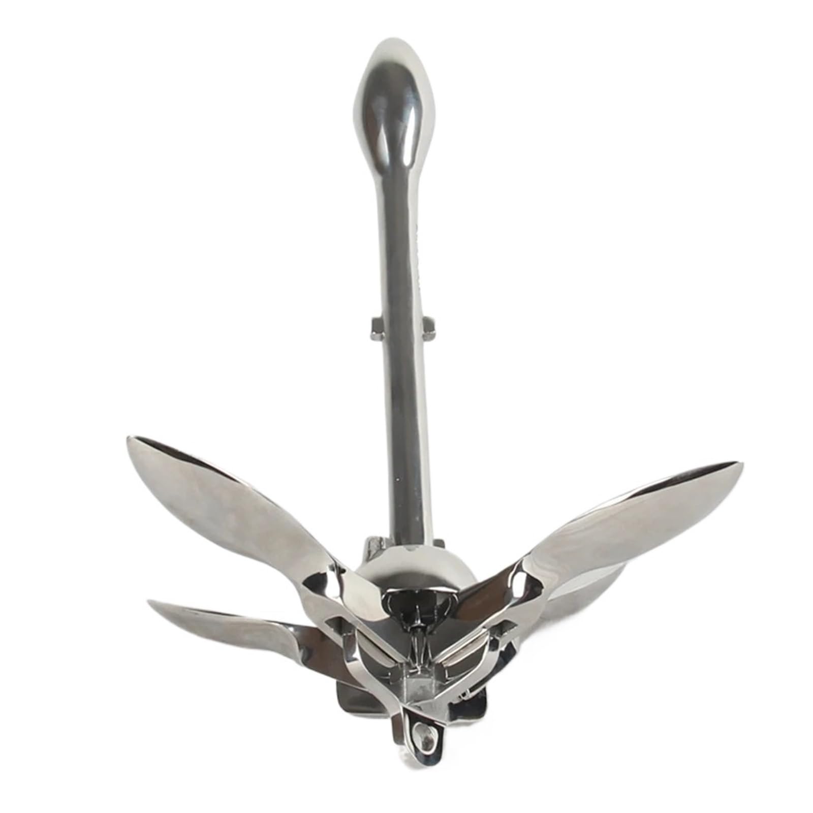 Ancora in acciaio inossidabile 316 for gommone, for barca, gommone, barca da pesca, 0,7 kg per motoscafi, gommoni