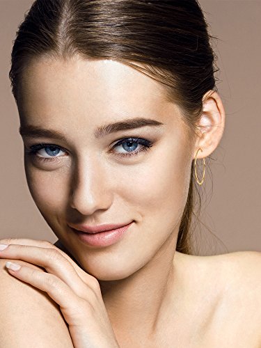 6 Pairs Earrings Clip On Earrings Non Piercing Earrings Set For Women And Girls, 6 Sizes (Gold Color) #TOP2