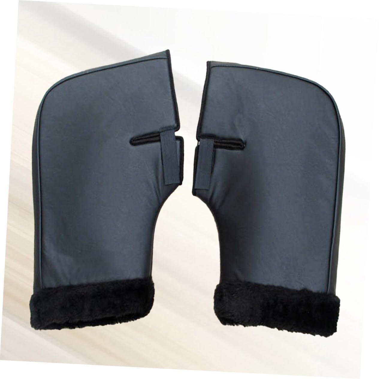 GALPADA Guantes de Ciclismo para Moto Unisex 1 Par en PU Negro