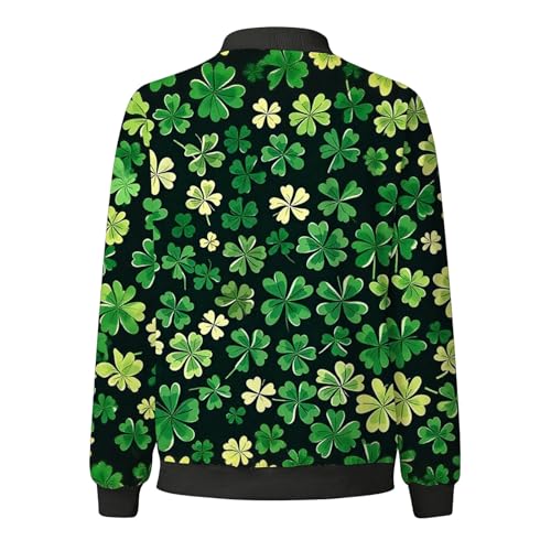 Cardigan décontracté ample imprimé à manches longues pour l'automne - 3