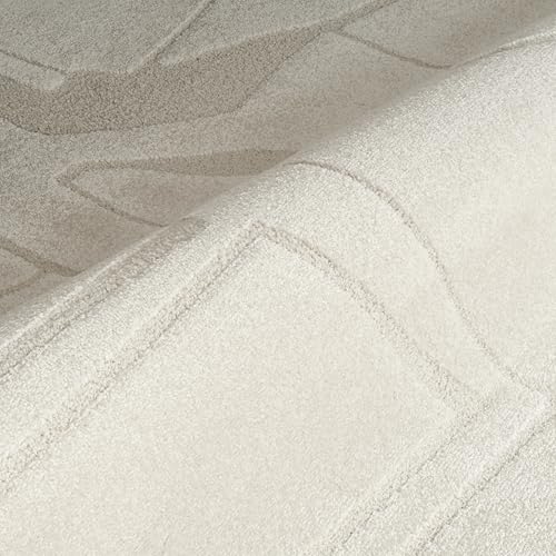 Tapete Abani Cozy Cream Abstracto 182x122cm miniatura 6