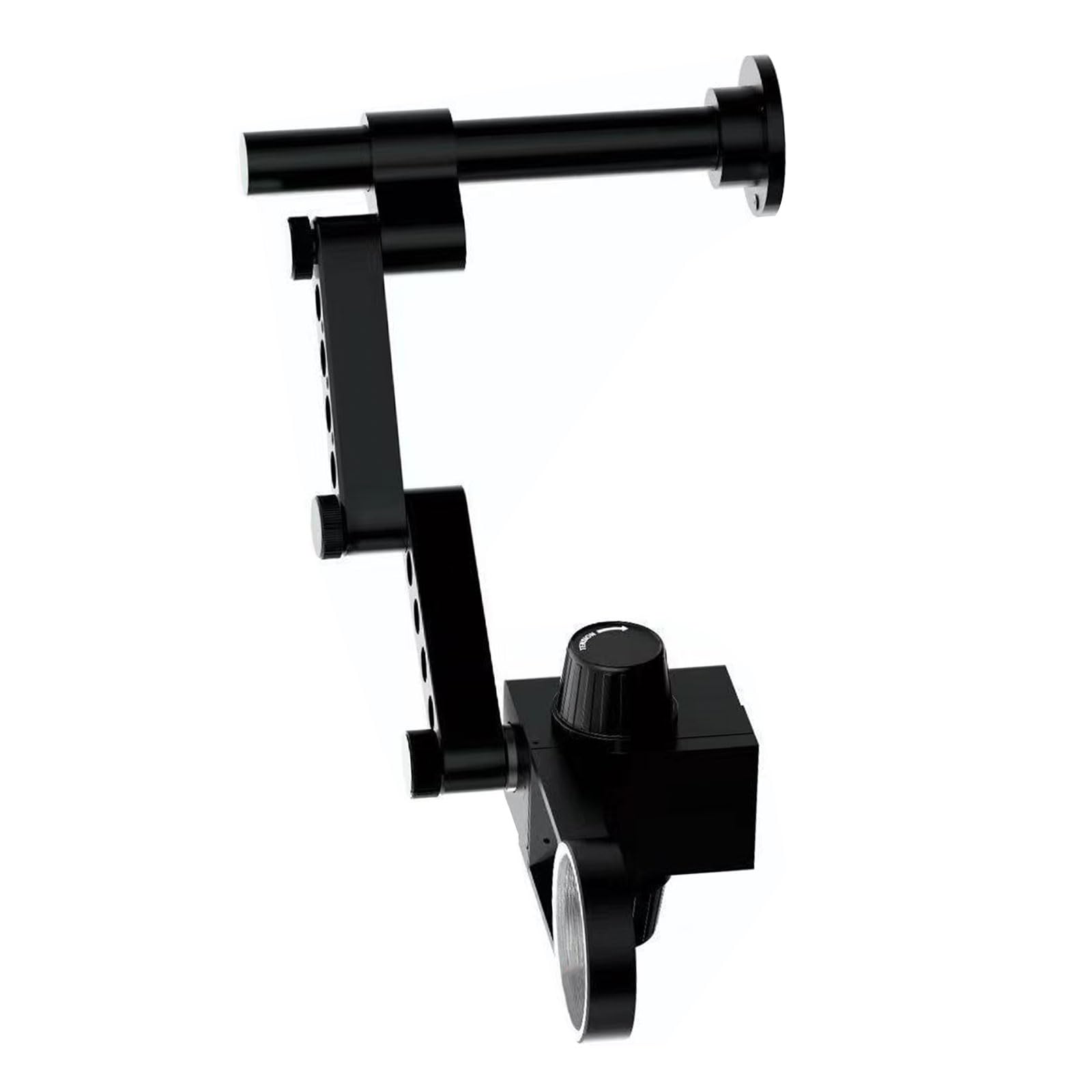 General Telescopic Foldable Microscope Arm Extendable Foldable Holders Simple Installs for Full 360 Degree Observation