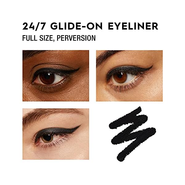 Urban Decay 24/7 Glide-On Waterproof Eyeliner Pencil, Smudge-Proof, Transfer-proof, Long-lasting Colored Eye Liners, Hydrating Vitamin E & Jojoba Oil, Sharpenable, Cruelty-free - 0.04 oz