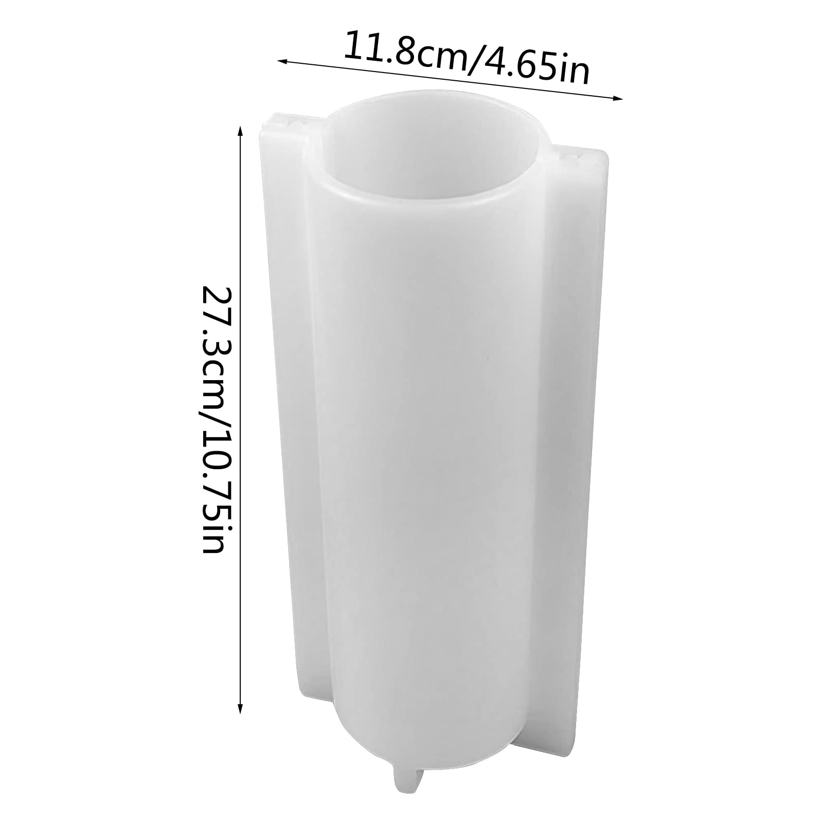 Stampo in Silicone a Cilindro per Realizzare Candele Stampi in Resina epossidica Fai-da-Te Sapone Fatto a Mano Mousse Torta Cottura Decorazione Domestica Stampi in Silicone per Realizzare