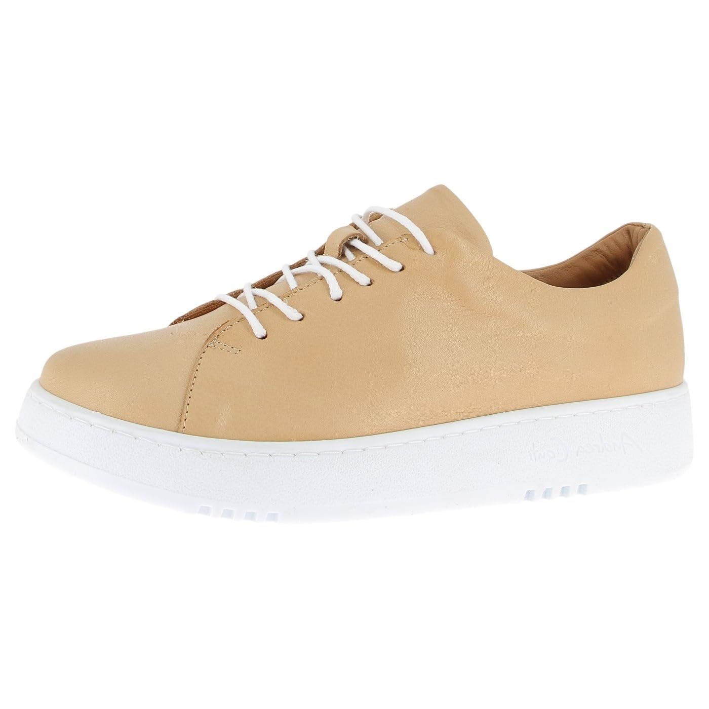 Andrea Conti Women's Low Top Trainers, Camel, 6 UK