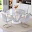 4 Light Gray Chairs 1162