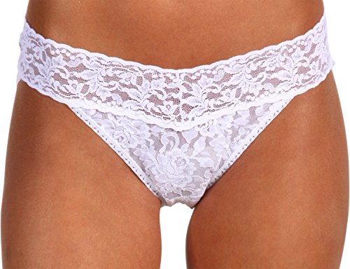 Hanky Panky Women's Signature Lace V-Kini White Bikini XL