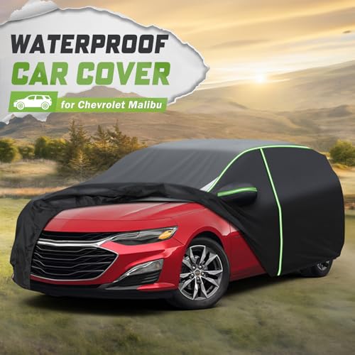Image of Mixsuper Liner 420D Oxford Car Cover for Chevy Malibu 1997-2025