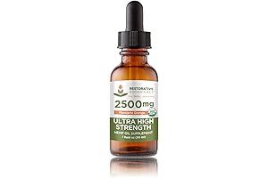 Ultra-Strength Hemp Oil 2500mg: A Potent Elixir for Well-being