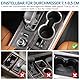 AUTOUTLET Auto Getränkehalter, Auto Flaschenhalter mit Verstellbarer Boden & oberer Getränkehalter, Elastisches Greiferdesign, KFZ Auto Trinkhalter Cupholder Dosenhalter(Nur für Runder Becherhalter)