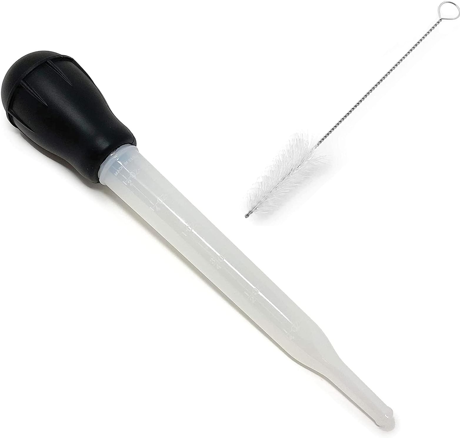 Long Turkey Basters for Cooking with Measurements, Only for Room Temperature Liquids