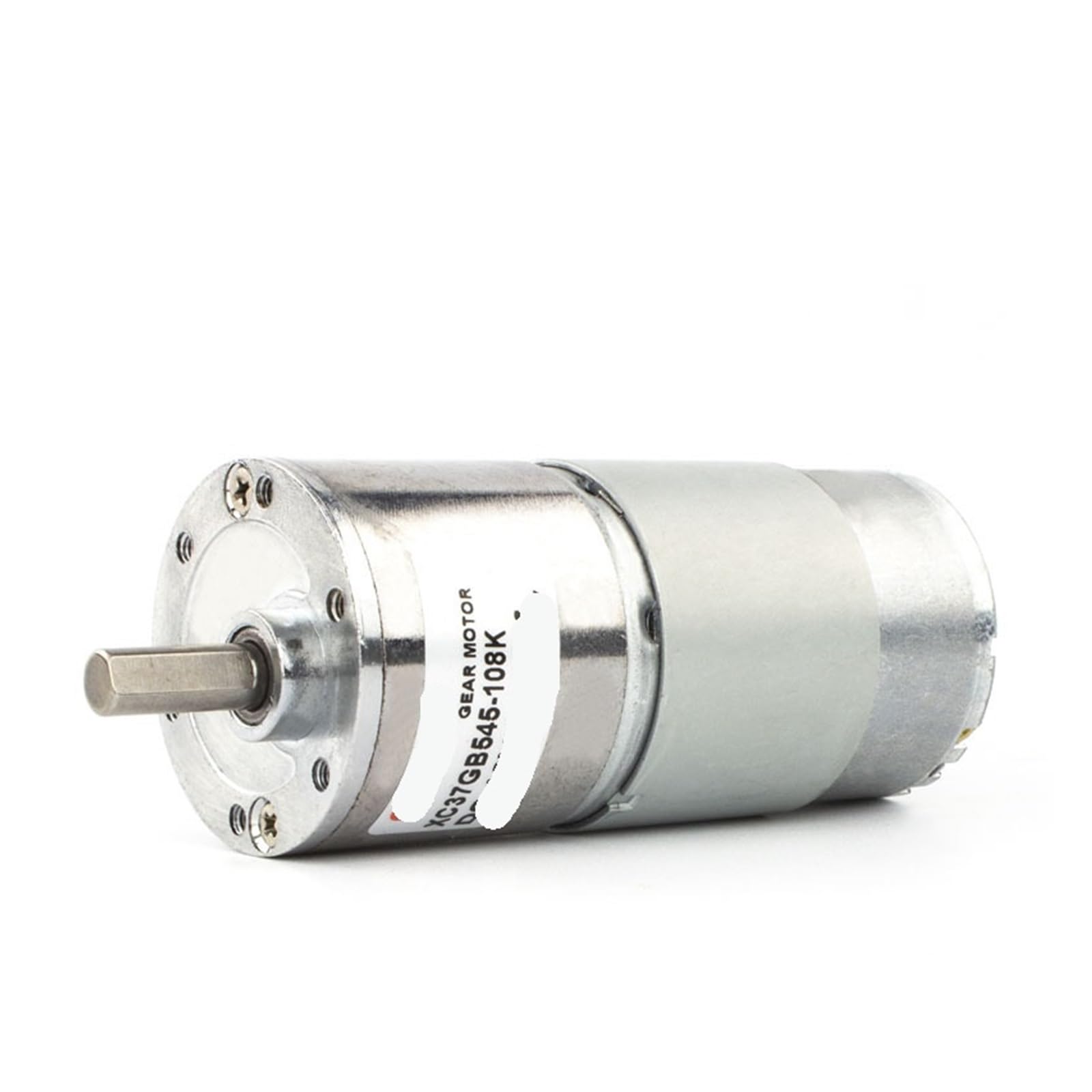 WQGQPXOB Micro DC Reduction Motor XC37GB545 Brushed with Adjustable Speed high Torque Forward and Reverse 12V(12V25 rpm)
